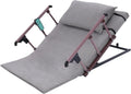 Schienale elettrico sollevabile con braccioli pieghevoli e telecomando – con schienale, con telecomando, uso domestico, 120 × 75 cm, grigio