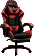 Sedia – reclinabile, per gaming, regolabile, con ruote, nero, altezza regolabile