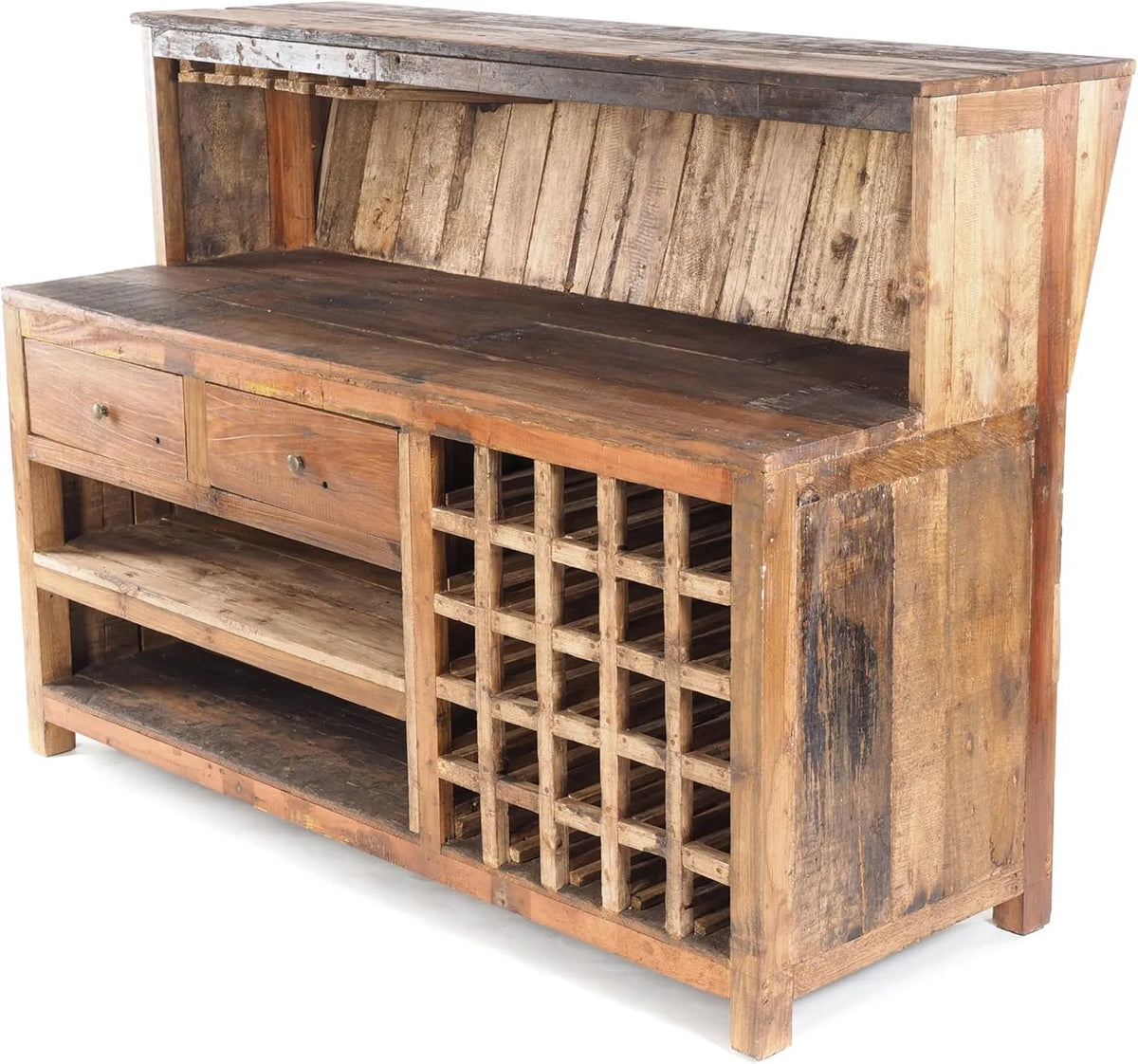BAR 'PUREWOOD' – in legno, 150 × 110 × 55 cm