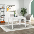 Tavolo moderno allungabile bianco larice 120x80: Megaron, 120 × 80